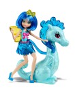 Foto Boneca Barbie Escola de Princesas Mini Fada e Dragão Mattel