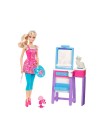 Foto Boneca Barbie Quero Ser Artista Mattel