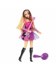 Foto Boneca Barbie Quero Ser Estrela Rock Mattel