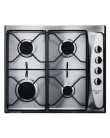 Cooktop Brastemp Ative! 4 Bocas Inox BDA61A Foto Cooktop Brastemp Ative! 4 Bocas Inox BDA61A