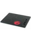 Cooktop Fischer 4 Bocas 4Q Elétrico Vitrocerâmica Foto Cooktop Fischer 4 Bocas 4Q Elétrico Vitrocerâmica