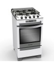 Foto Fogão de Piso Brastemp Clean 4 Bocas BF050