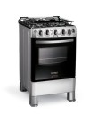 Foto Fogão de Piso Consul Facilite 4 Bocas Inox CF550BR