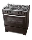 Foto Fogão de Piso Mueller 5 Bocas Inox Piacere Stile
